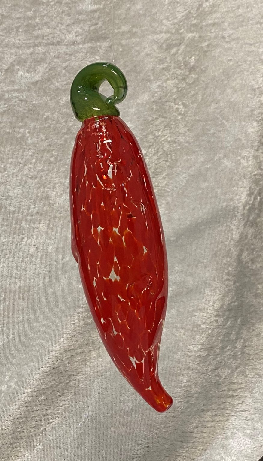 Ornament Chili Pepper Bloom and Bark Glass Blowing Studio & Natural
