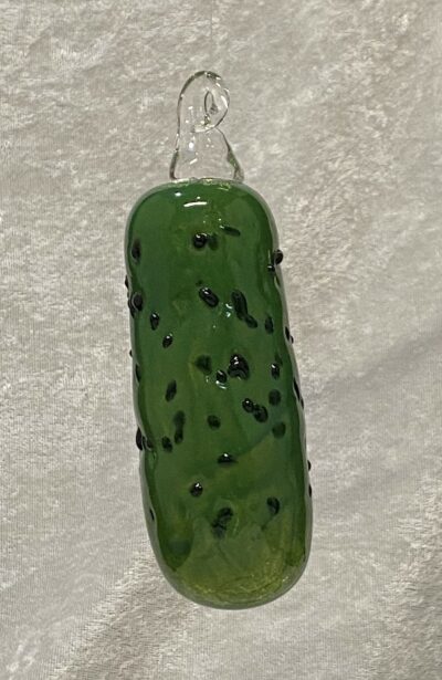 Ornament - Pickle - Bloom and Bark Glass Blowing Studio & Natural Farm