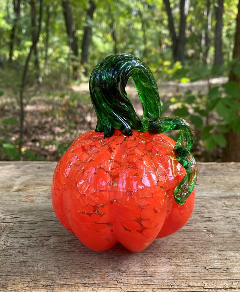 Glass Blown Pumpkins Bloom and Bark Glass Blowing Studio & Natural Farm