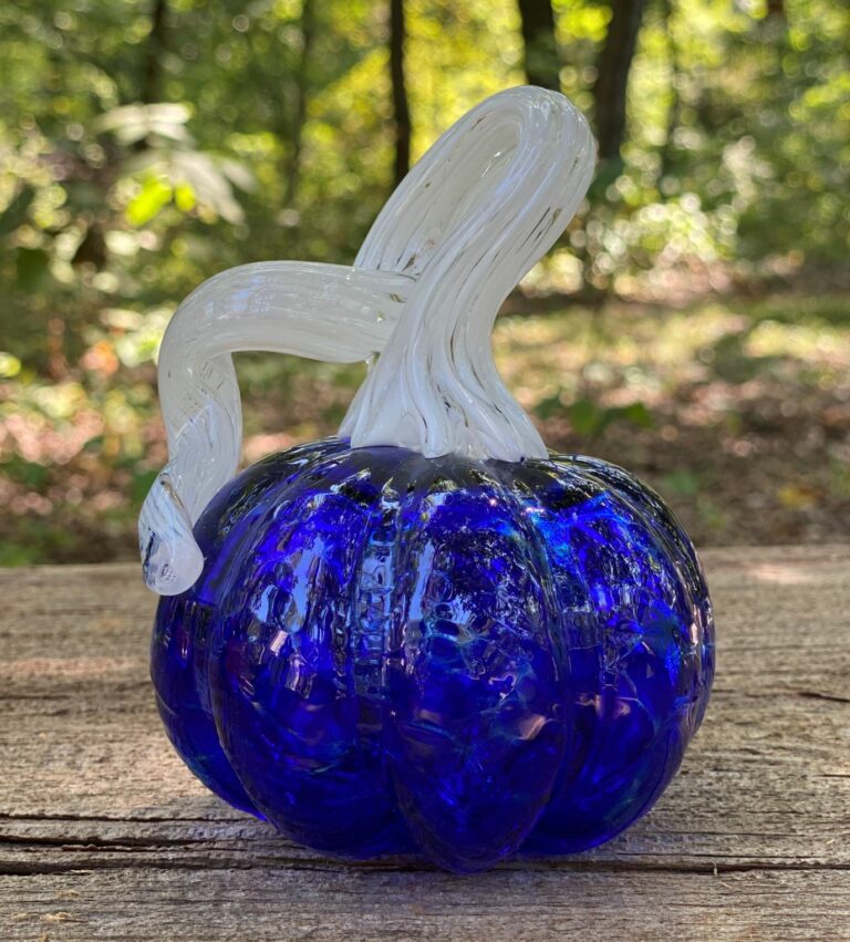 Glass Blown Pumpkins Bloom and Bark Glass Blowing Studio & Natural Farm