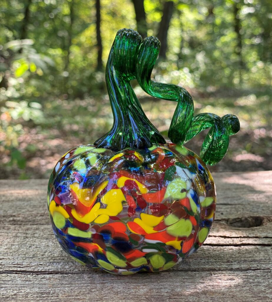 Glass Blown Pumpkins Bloom and Bark Glass Blowing Studio & Natural Farm