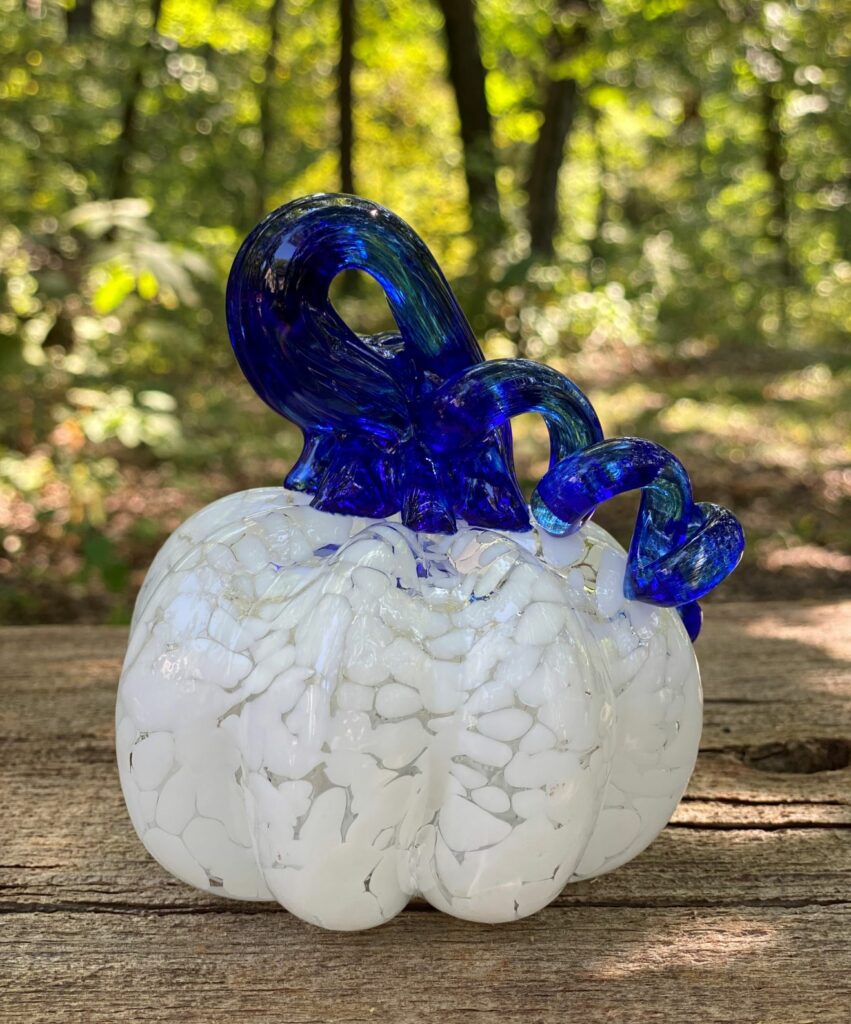 Glass Blown Pumpkins Bloom and Bark Glass Blowing Studio & Natural Farm